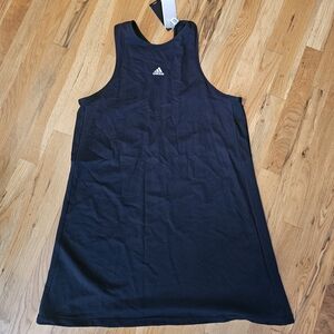 NWT Adidas Black Tank Dress Xl